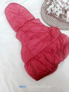 Girls Hooded Padded Vest