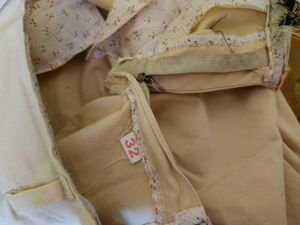 Cream Pant For Lady