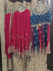 Elegant Embroidered Anarkali Suit