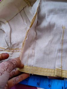 Embroidered Golden Maroon Blouse