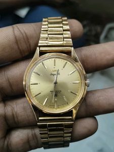 Vintage hmt Gold Tone Analog Watch