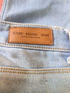 Flying machine -Distressed Light Wash Jeans