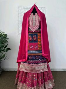 MOST DEMANDING AND BEAUTIFUL SHARARA WITH DUPATTA