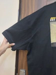 Black Oversized Tee