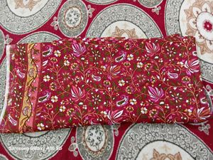 Floral Print Dress Material