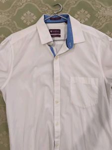 Men's White Short Sleeve Shirt