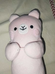 Cute Pink Bear Plush Toy