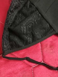 Stylish Black Lace Corset Top