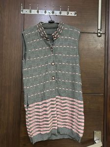 Stylish Knit Half sleeve jacket