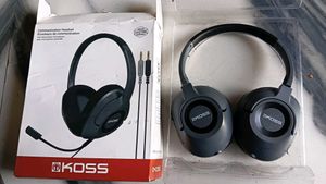(rubber damage ) Koss Communication Headset with