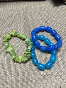 Set Of 3 Bracelets With Freebies
