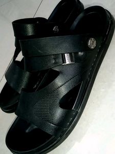 Stylish Men's Black Sandals