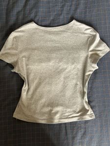 Grey "California" Graphic baby tee