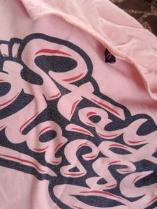 Pink "Stay Classy" Long Sleeve T-Shirt