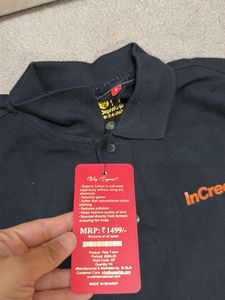 New unisex Black Polo Shirt