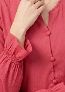 🌸Chic Pink Peplum Top🌸