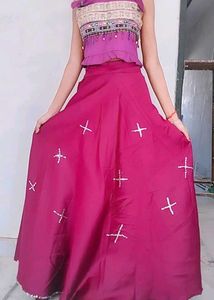 Vibrant Magenta Lehenga Choli Set