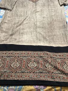 azrak printed cotton kurtyazrak printedcotton kurt