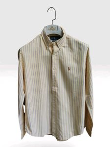 Classic Striped Button-Down Shirt
