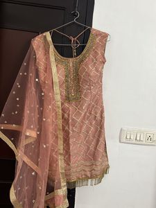 Elegant Embroidered Kurta Set with Dupatta