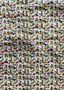 Charming Floral Print Long Sleeve Top