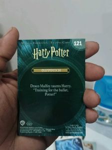 Harry Potter Quidditch Trading Card