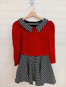Retro Red Dress
