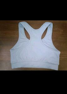 Light Blue HRX Sports Bra with free pads