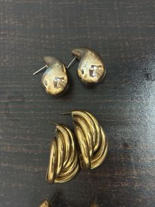 Preloved (Slightly Faded) 3 Earrings Set