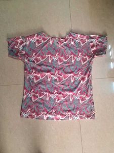 Abstract Print T-Shirt