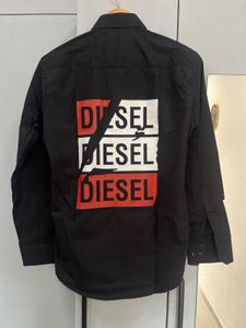 Diesel Black Cotton Shirt