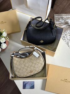 Coach Black Leather Shoulder Bag