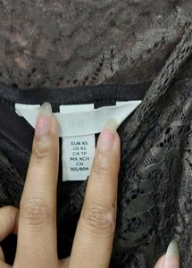 H&amp;M Viral Lace Trim Cami Top