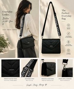 Chic Quilted Crossbody Bag