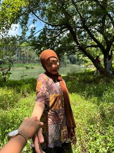 BROWN JERSEY HIJAB
