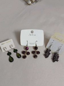 Earring Bundle - 3 Pairs