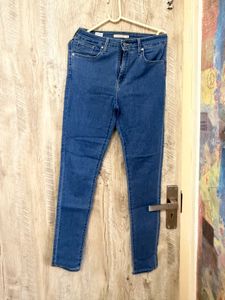 High rise skinny jeans