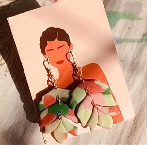 Leaf Dangle Earrings