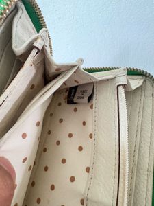 Kate spade zip around wallet
