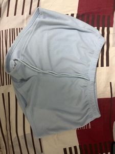 Pastel Blue Shorts for Women | Savana