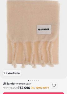 Jil Sander+ Striped Wool Scarf