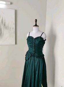 Emerald Green Party Dress