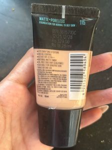 Maybelline Fit Me Matte Foundation 115.It’s