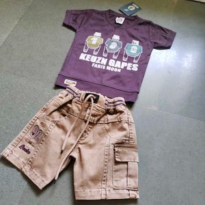 Kids T-Shirt and Shorts Set