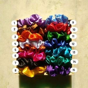 2 Large Size Scrunchies