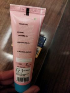Face Wash Moisturizer And Sunscreen Combo