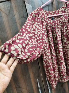Chic Polka Dot top