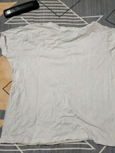 White "Beauty Forever" Graphic T-Shirt