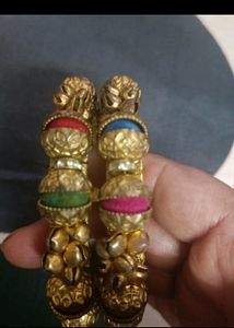 Jaipuri Bangles 2 PC Ghungroo
