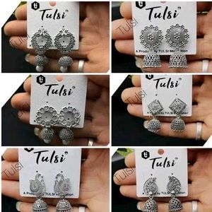combo pack of 6 oxidized earings